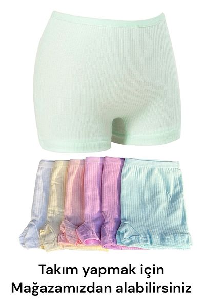 Katmirra 6-piece Set with Ribbed Girl's Athlete and Panties Gift - Rope Strap