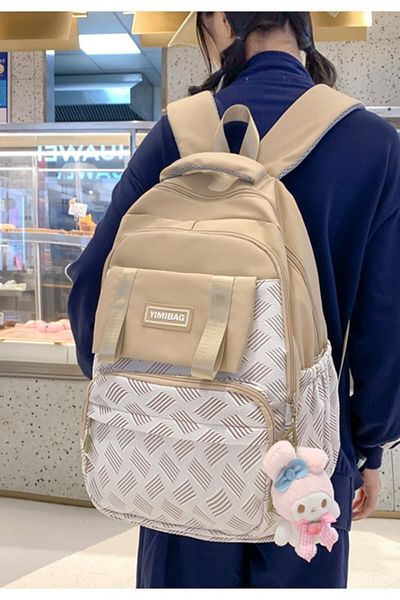 roys joys Geantă de școală ergonomică în stil coreean - moale cu accesorii