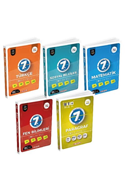 Dinamo Yayınları 7.sınıf Matematik Türkçe Fen Bilimleri Sosyal Bilgiler Parag...