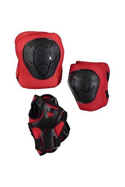 Hsport 6'lı Yüksek Korumalı Paten,kaykay,bisiklet Koruma Seti Dizlik Bileklik...
