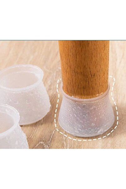 klasik yaşam Protector pentru picioarele scaunelor de masă, husă din silicon ...