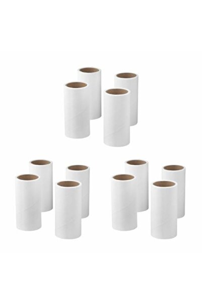 IKEA 12 Li Rulo Tüy-iplik Toplama Rulosu Meridyendukkan Beyaz Renk 60 Parça-9...