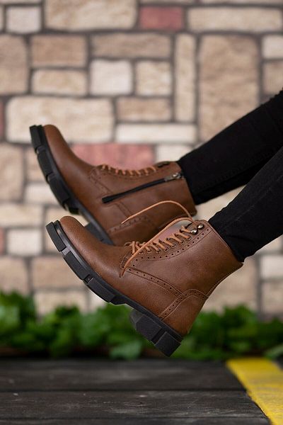 Riccon Tan Men's Boots 0012730