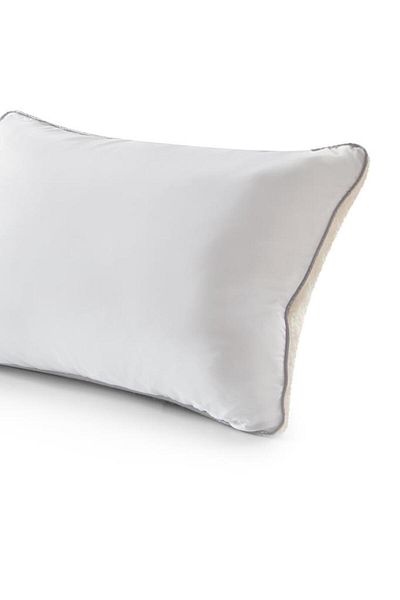 Çeyiz Diyarı Sharpa 1000 Gr Silicone Filled Plush Pillow - Dowry Cream