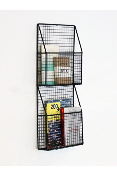 GO DEKOR Iki Gözlü Duvar Dergilik Ve Gazetelik Ünitesi