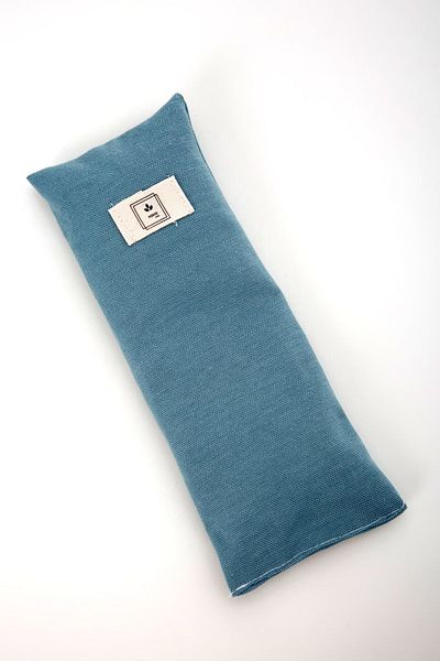 Poros Store Eye Pillow Lavender Eye Patch Wheat And Wheat Hull, Oeko-tex Certified Fabric Turquoise