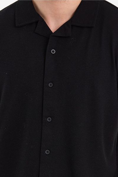 UOMOPARK Πουκάμισο 2640 Ottoman Comfort Fit Relaxed Cut με γιακά