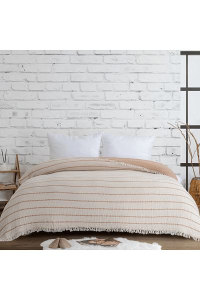 Miespiga Двустранно 100% памучно райе от пике - 220x240