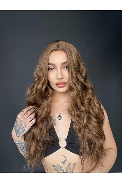 Suzan Peruk Gerçek Saç Gibi yıkanabilir Medikal Doğal saç görünümlü peruk-Kem...