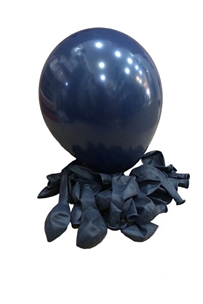 BAL10 DÜNYASI 12'' Midnight Blue Color Balloon 20 Pieces