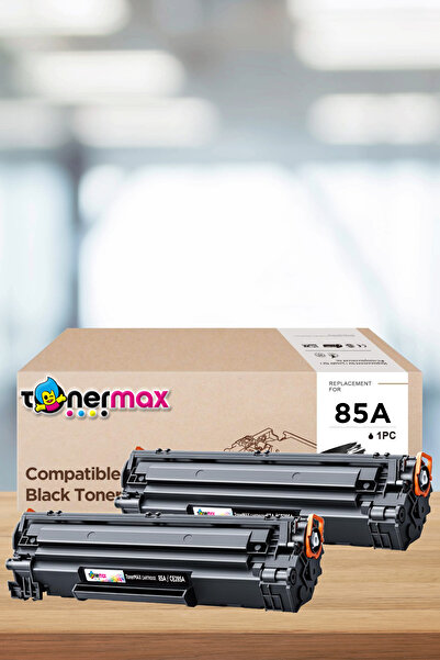 tonermax Hp CE285A Muadil Toner 2'li Paket/ Hp P1102 / M1122 / M1132 Muadil T...