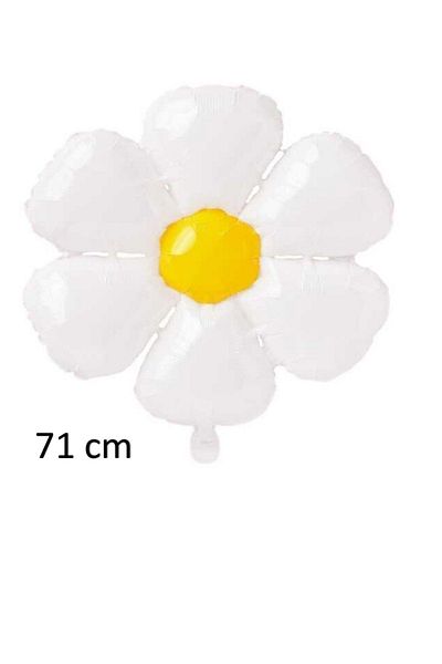 BAL10 DÜNYASI Daisy Foil Balloon 1 Piece 71 cm