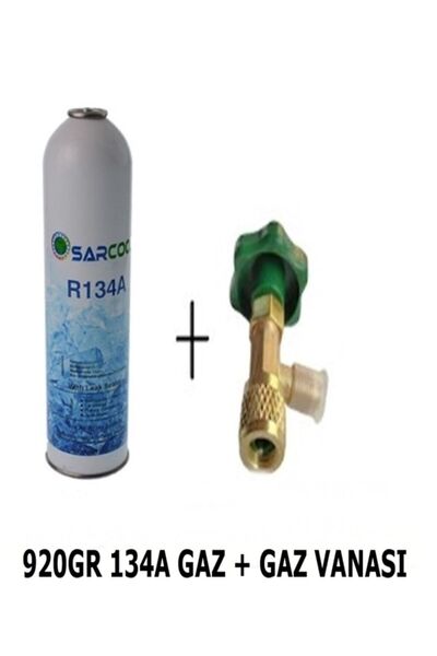 Genel Markalar Ermiya R 134a Araç Klima Gazı (920GR) Soğutucu Gaz Vana