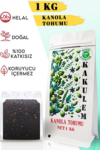 Kakulem SERTİFİKALI Kanola Rapiska Tohumu Kuş Yemi 1 KG