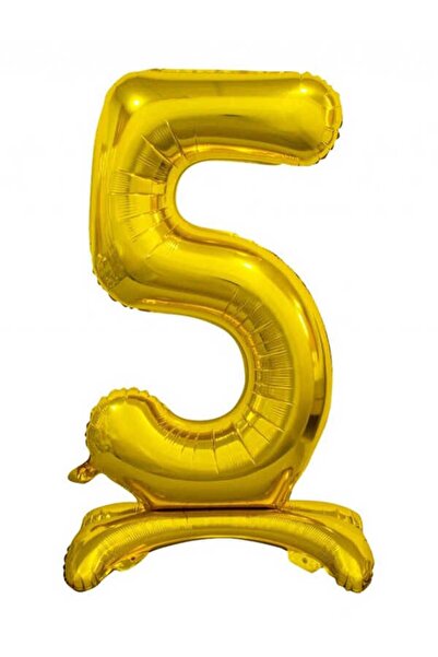 BAL10 DÜNYASI بالون فويل ذو أرقام ذهبية اللون مقاس 76 سم