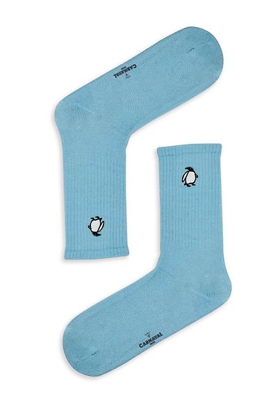 CARNAVAL SOCKS Спортни чорапи с бродирани шарки „Пингвин“