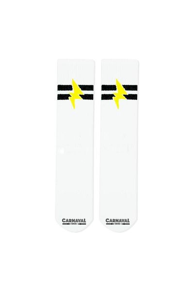 CARNAVAL SOCKS Αθλητικές κάλτσες με διπλή ρίγα με σχέδιο καρπού