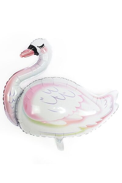BEST PARTİ DOĞUM GÜNÜ PARTİ SÜSLERİ Swan Foil Balloon