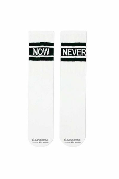 CARNAVAL SOCKS Τώρα ποτέ γραπτές αθλητικές κάλτσες στον αστράγαλο