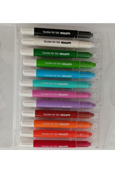 Globox Gel Crayon 12 Colors