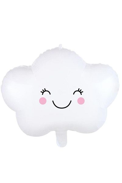 BAL10 DÜNYASI White Cloud Foil Balloon 55 Cm