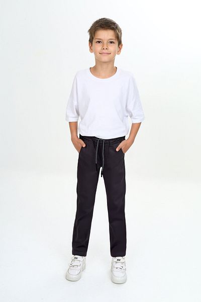 Asortik Kids Boy's Gabardine Cotton Trousers School Pants