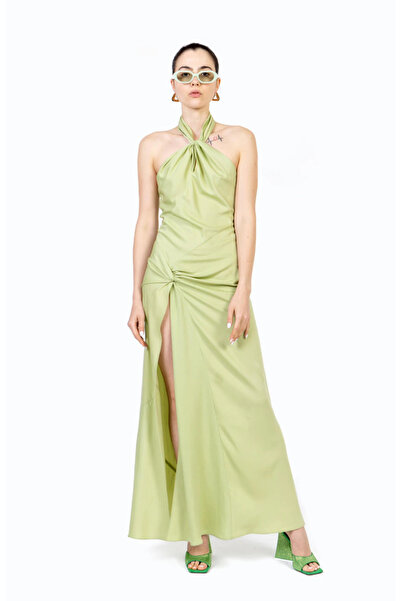 DCEY RONNY KOBO Selina Yeşil Elbise