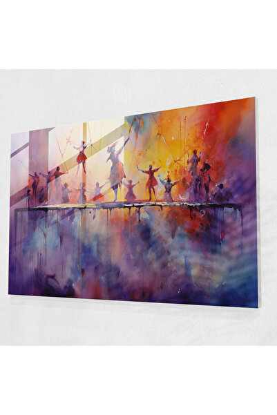 PaintedAnarchy Circus Rope Glass Print - Circus, Circus Performers, Wall Deco...