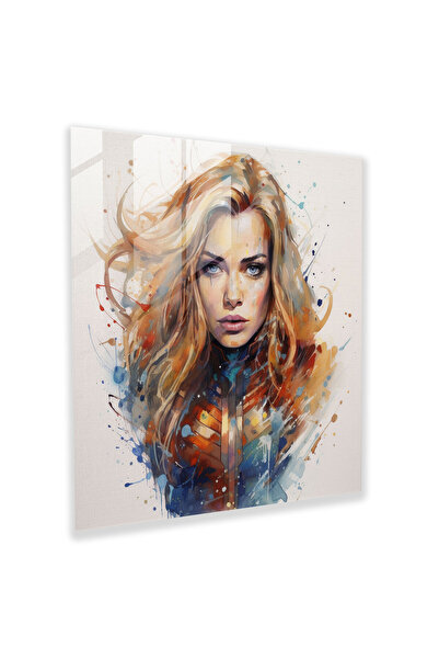 PaintedAnarchy Marvel Watercolor Dreams Glass Print - Marvel, Magical, Wall D...