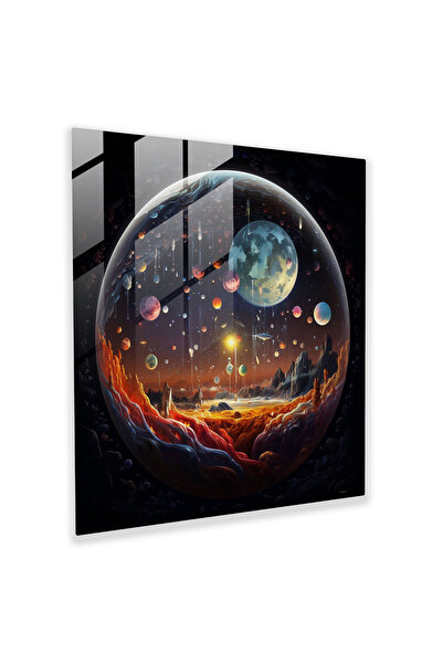 PaintedAnarchy Fabulous Glass Print, Cosmic Marvel Art, Marvel, Enchanting, G...