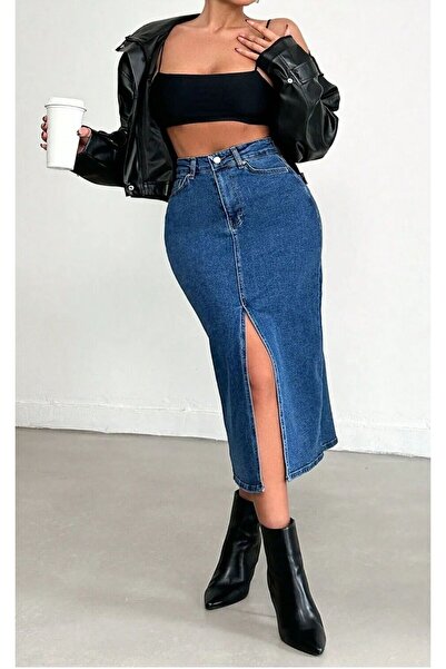 LAMİRAMOOD Помаранчево-синя спідниця - модель "Блакитна черепаха