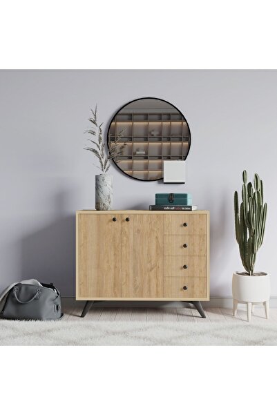 Genel Markalar Waga Çok Amaçlı Dolap Safir Meşe