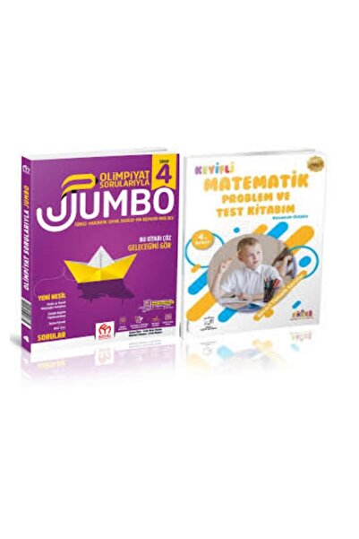 MODEL EĞİTİM YAYINCILIK 4.Sınıf Olimpiyat Sorularıyla Jumbo Soru Bankası+Mate...