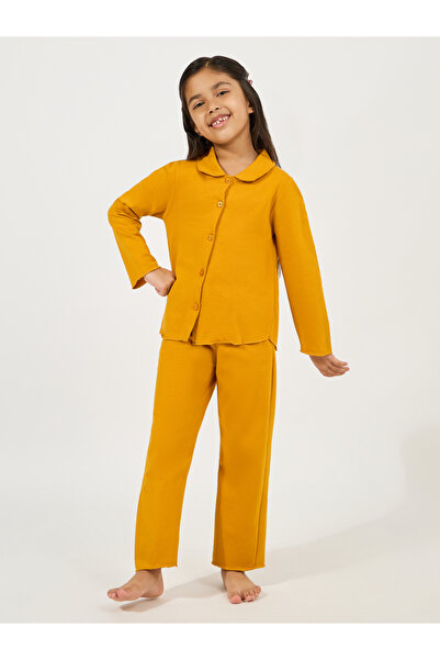 Styli Collared Button Down Shirt & Pyjama Set