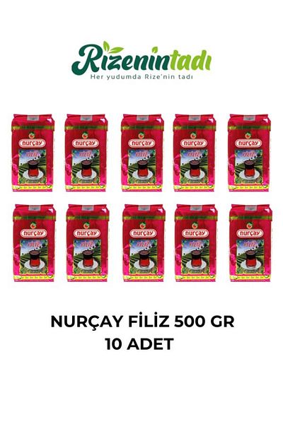 Nurçay Nurçay Rose Tea 500 Gr - 10 Pieces