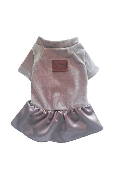 Alphadog Design Velvet Pet Dress