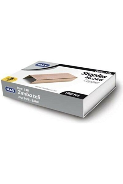 Mas 24/6 سلك نحاسي 10 عبوات