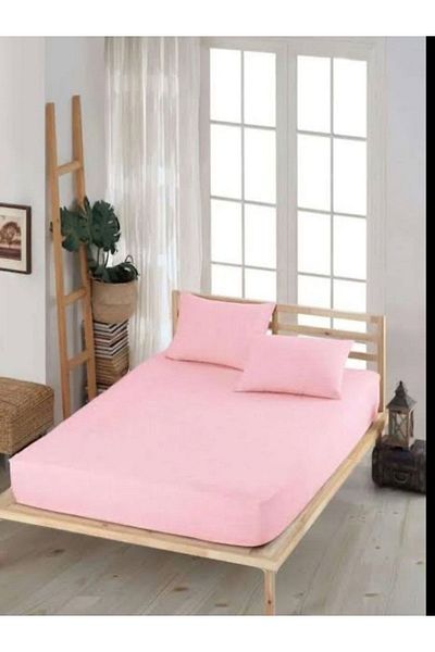 uykulife home collection Uykulife Pink - Single Elastic Sheet Set