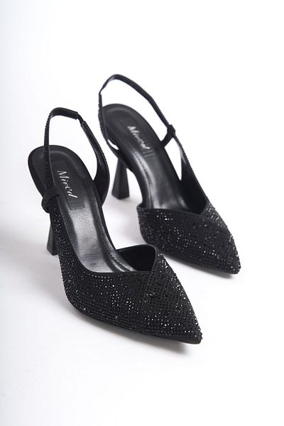 mived Stone Detailed Stiletto