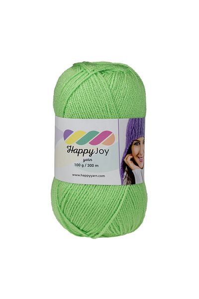 Kürkçü Han Πλεκτό χέρι Happy Joy Κλωστή Πράσινο - 100gr 300m HJ099