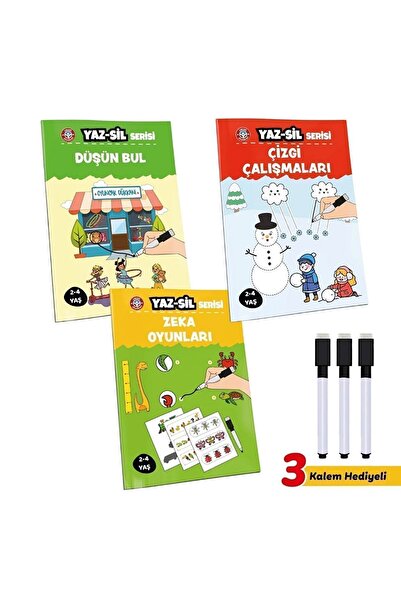 Çocuk Akademi Yaz Sil Serisi-2