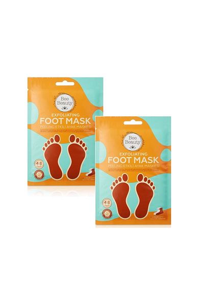Bee Beauty Sock Type Peeling Effect Peel-Off Foot Mask (1 Pair) X2 Pack