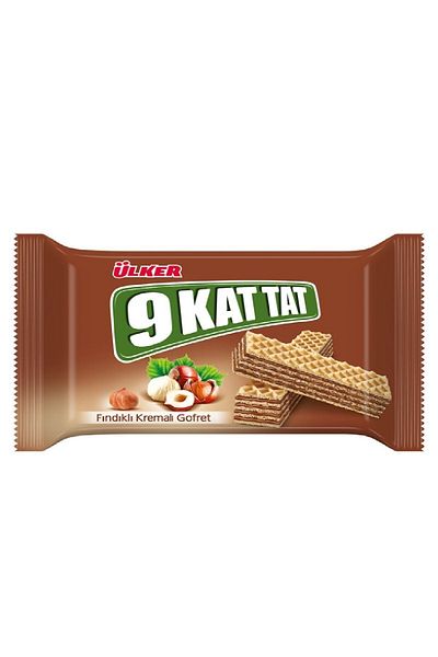 Ülker 39 Gr 9 Layer Wafer with Taste Nuts