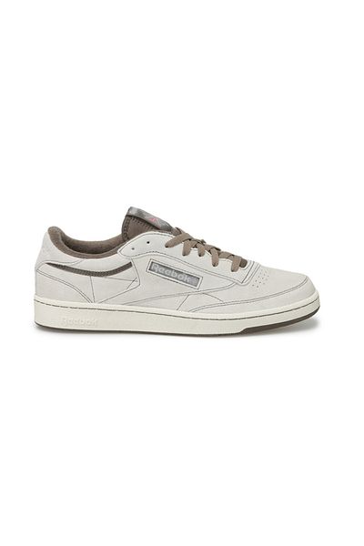 Reebok Men's White Vintage Sneakers - Club C 85