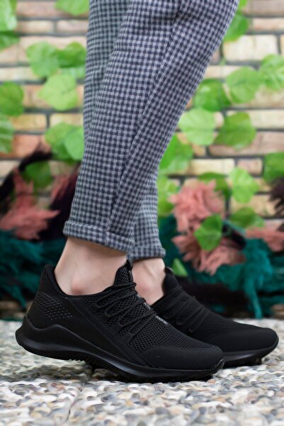 Riccon Pánské černé tenisky0012180