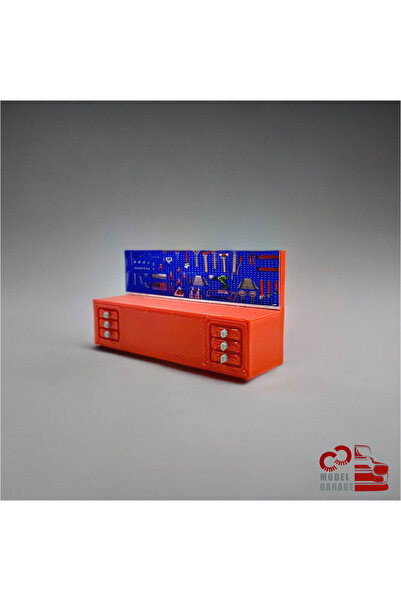 ÜRETİM Diorama Tamirhane Seti 1/64 Ölçek Diecast Diorama Sergileme Lift Duba Varil Model Araba için Oyuncak