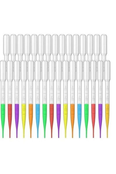 LabMerkezi Pastör Pipeti 3ml - Plastik - 50 Adet/ Paket