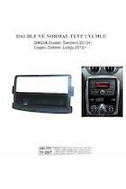 Cadence Renult Symbol Dacia Duster Stebway Normal Tape Frame with Pocket