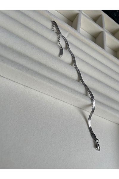 Gizem Eren Unisex Steel Italian Chain Bracelet