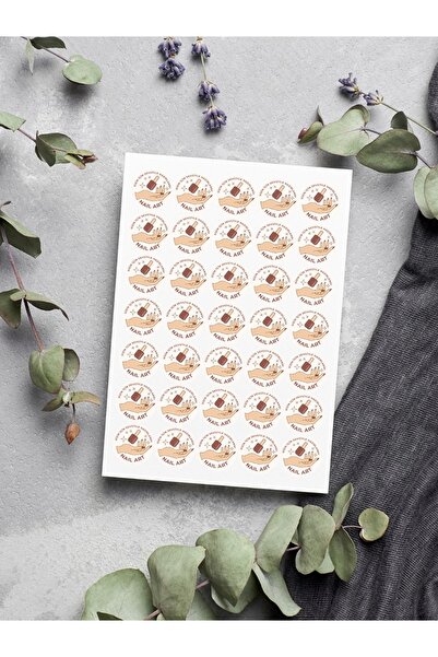 Paytak Moda Nail Art Teşekkür Ederiz Stickers Paketleme Kargo Çıkartma PYTKST...